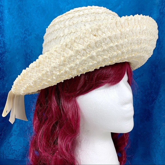 Vintage Union Label Ladies Spring Summer Hat - Picture 10 of 14